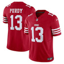 Camisa NFL San Francisco 49ers Vapor F.U.S.E Limited Brock Purdy 15 Vermelha Masculina