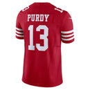Camisa NFL San Francisco 49ers Vapor F.U.S.E Limited Brock Purdy 15 Vermelha Masculina