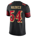 Camisa NFL San Francisco 49ers Fred Warner 54 Rivalries Collection Limited 2025 Preta Masculina