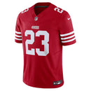 Camisa NFL San Francisco 49ers Vapor F.U.S.E Limited Christian McCaffrey Vermelha Masculina