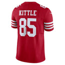 Camisa NFL San Francisco 49ers Vapor F.U.S.E Limited George Kittle Vermelha Masculina