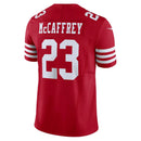 Camisa NFL San Francisco 49ers Vapor F.U.S.E Limited Christian McCaffrey Vermelha Masculina
