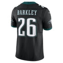 Camisa Philadelphia Eagles Vapor F.U.S.E Limited Saquon Barkley Preta Masculina