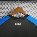 Camisa Napoli Treino Preta 22/23 - Versão Torcedor