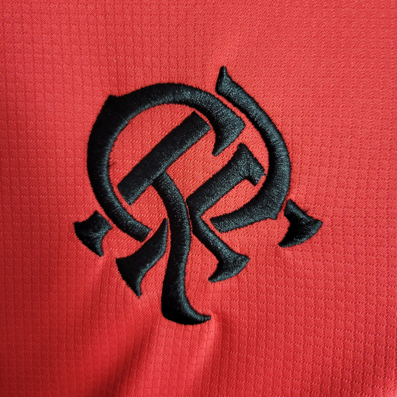 Kit Infantil Flamengo Treino - 23/24 - Vermelho