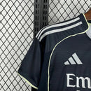 Camisa Real Madrid Away 25/26 Torcedor Masculina - Preto