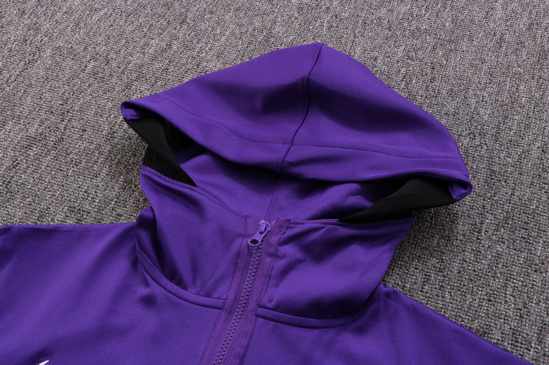 Conjunto Nike NBA - Therma Flex Los Angeles Lakers Roxo