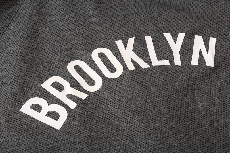 Conjunto Nike NBA - Therma Flex Brooklyn Nets Preto Treino