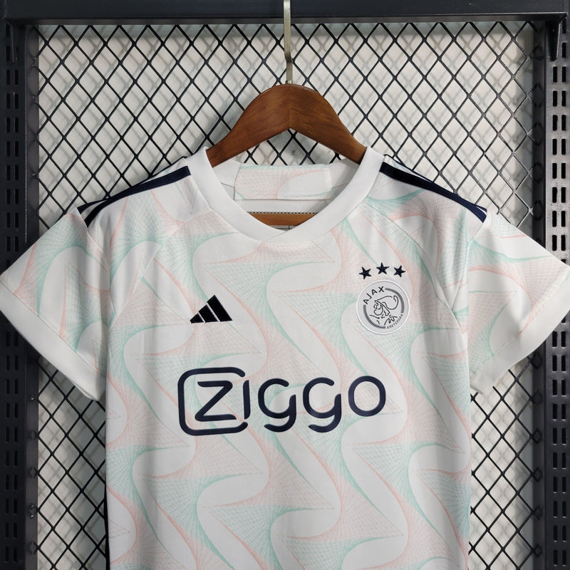 Kit Infantil Ajax Away - 23/24