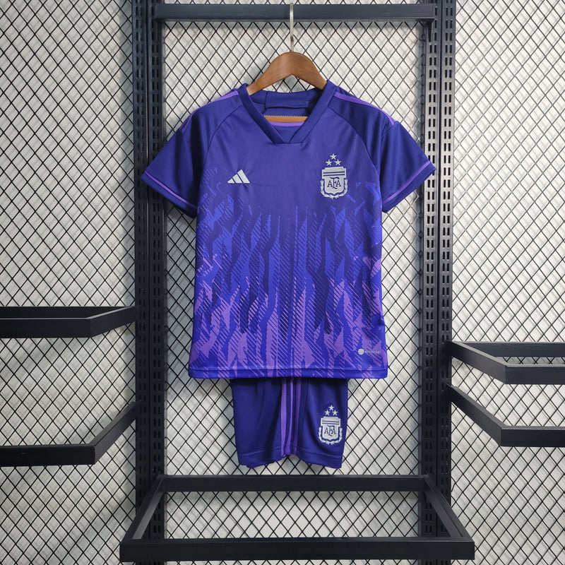Kit Infantil Argentina Reserva - 22/23