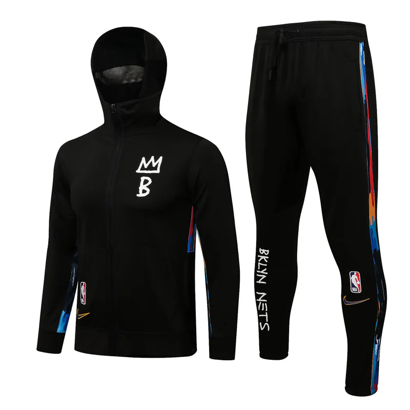 Conjunto Nike NBA - Therma Flex Brooklyn Nets City Edition