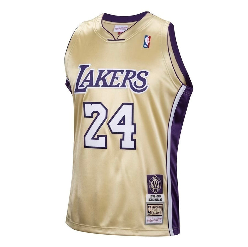 Camisa NBA Los Angeles Lakers - Mitchell & Ness Kobe Bryant Gold Hall of Fame Classe de 2020