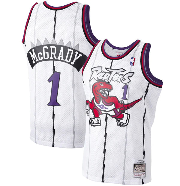 Toronto Raptors Mitchell & Ness Hardwood Classics 1998/99 Branca