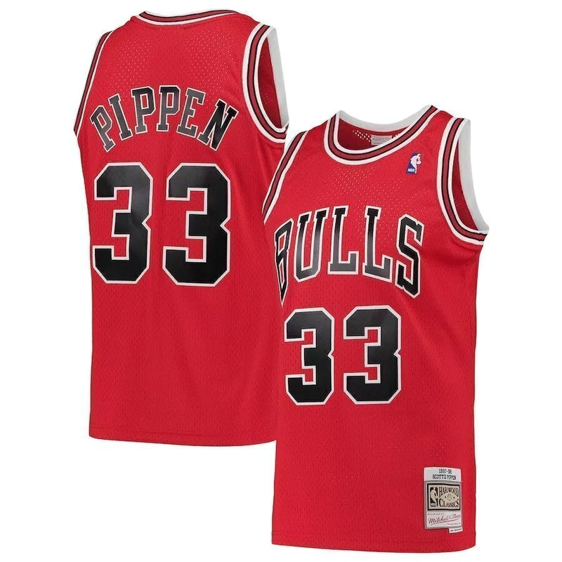 Mitchell & Ness - Chicago Bulls 1997/1998 Vermelha - Pippen