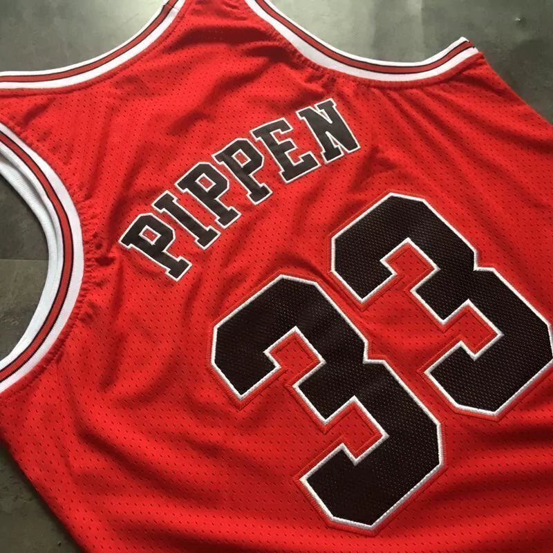 Mitchell & Ness - Chicago Bulls 1997/1998 Vermelha - Pippen