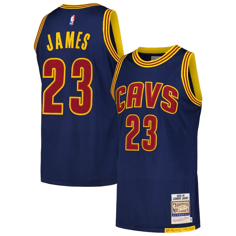 Mitchell & Ness Cleveland Cavaliers Azul 15-16 James