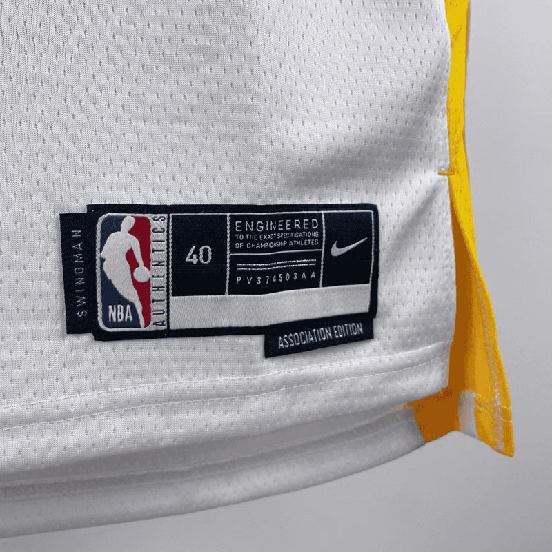 Camisa NBA Golden State Warriors Association - Edition Swingman Jersey Branca Stephen Curry 30