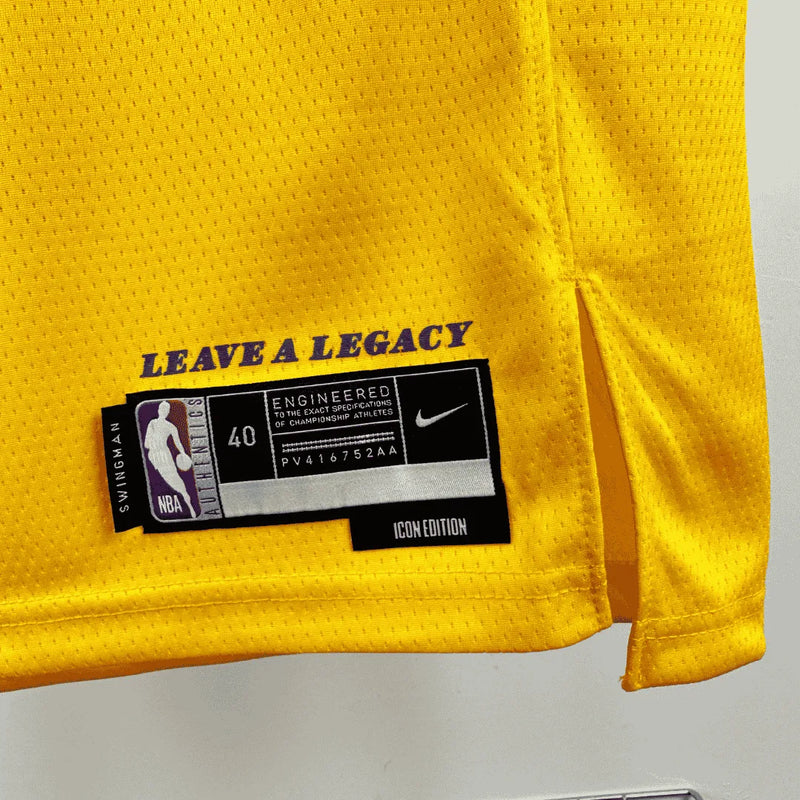 Camisa NBA Los Angeles Lakers - Icon Edition Swingman Jersey Luka Doncic 77 Amarela