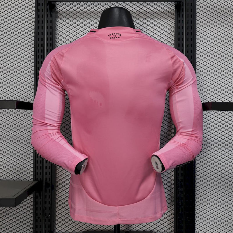 Camisa Inter Miami - 25/26 - Versão Jogador Manga Comprida
