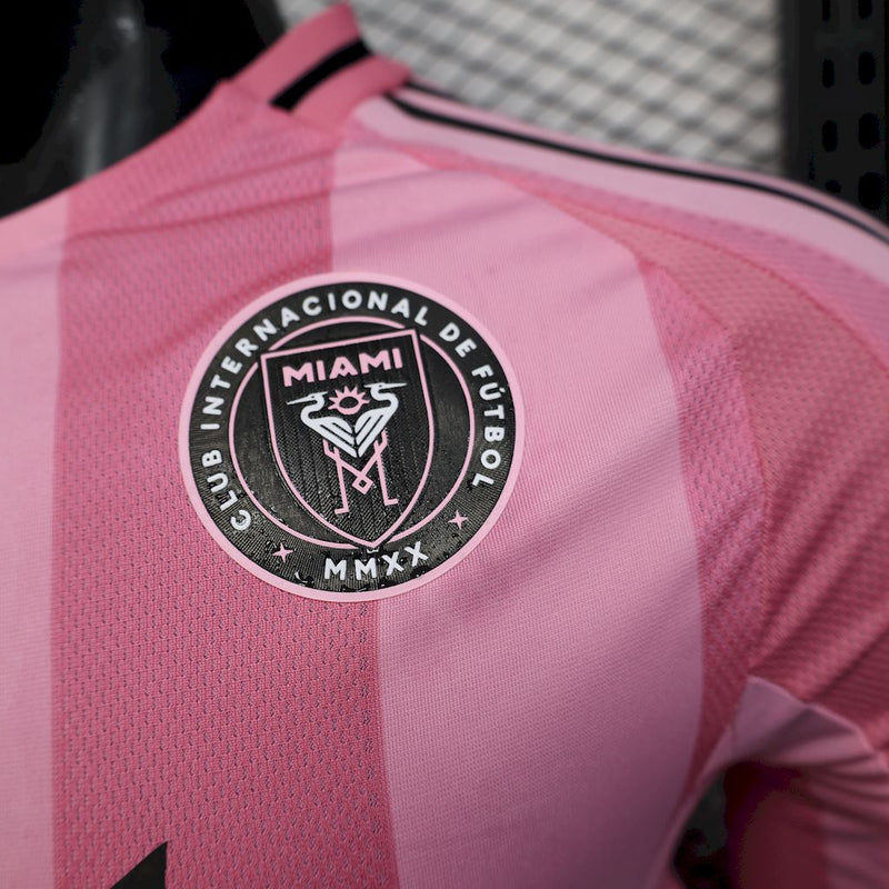 Camisa Inter Miami - 25/26 - Versão Jogador Manga Comprida