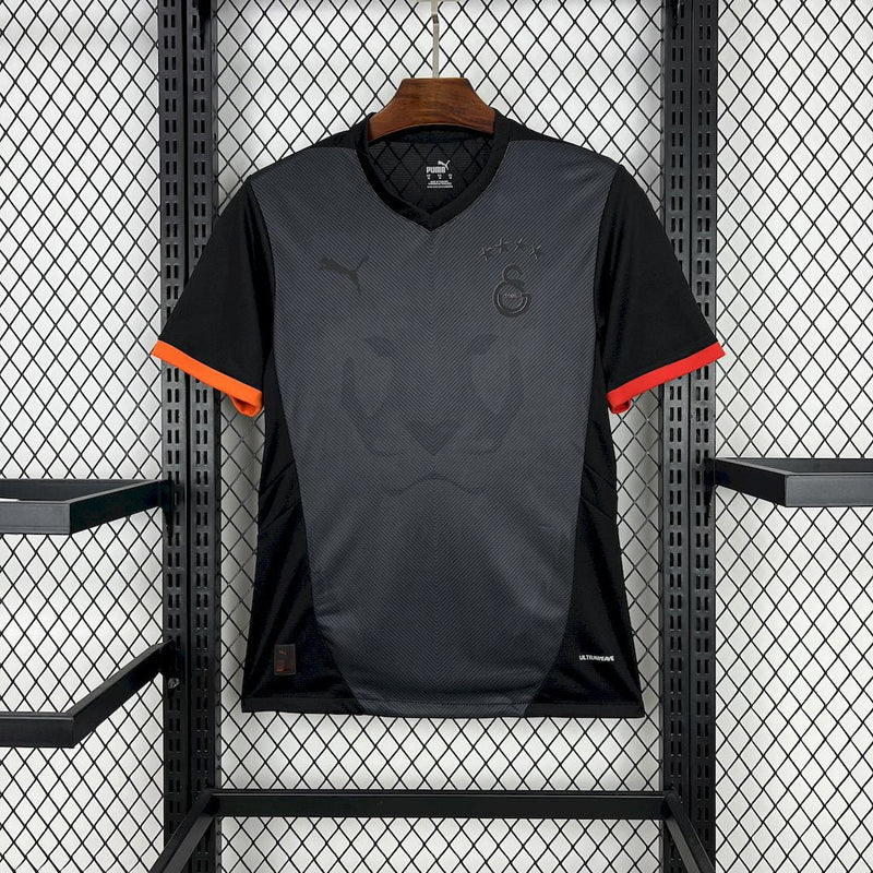 Camisa Galatasaray Preta Edição-Especial - 25/26 - Torcedor Masculina