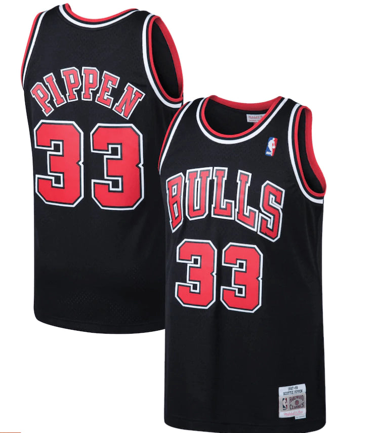Mitchell & Ness - Chicago Bulls 1997/1998 Preta - Pippen
