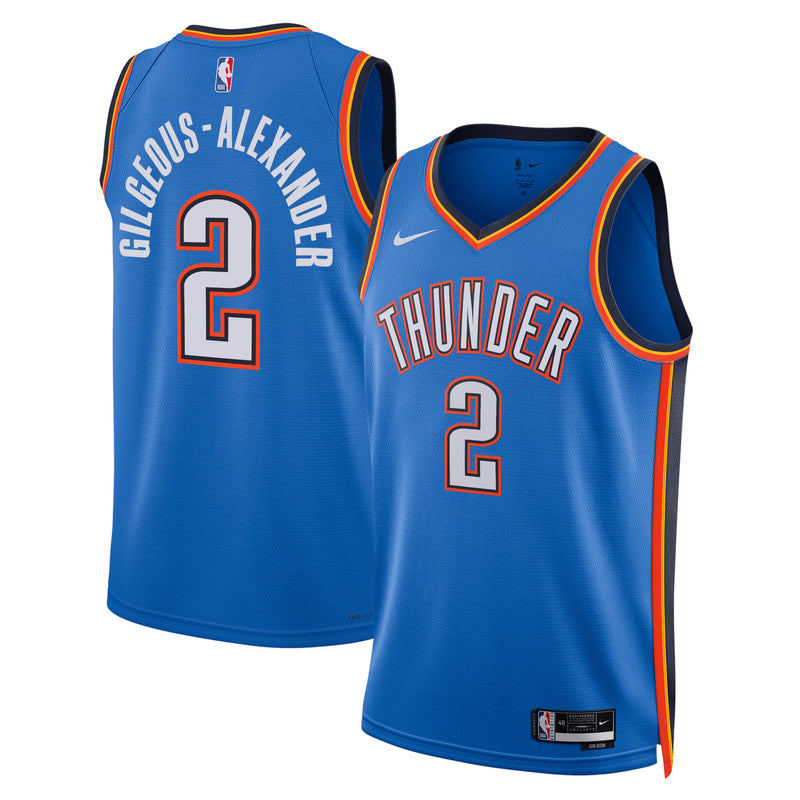 Camisa NBA Oklahoma City Thunder Icon Edition Swingman Jersey - Azul Shai Gilgeous-Alexander 2