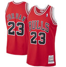 Chicago Bulls Mitchell & Ness Hardwood Classics 1997/98 Vermelha